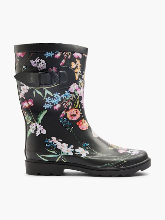Cortina Gummistiefel Schwarz