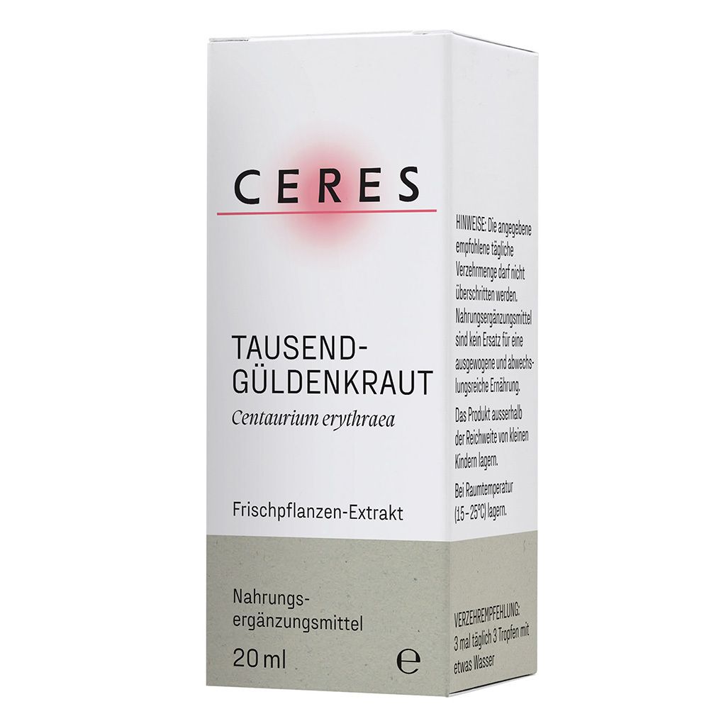 CERES Tausend Güldenkraut Centaurium
