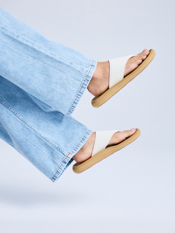 Samolo Sandales Blanc Femme