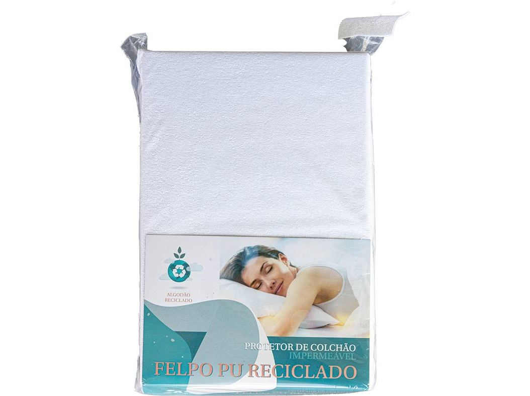 PROTETOR COLCHAO IMPERMEAVEL FELPO PU RECICLADO 180X200