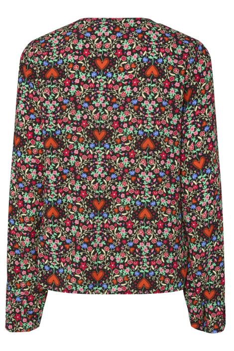 Pieces zwarte dames blouse