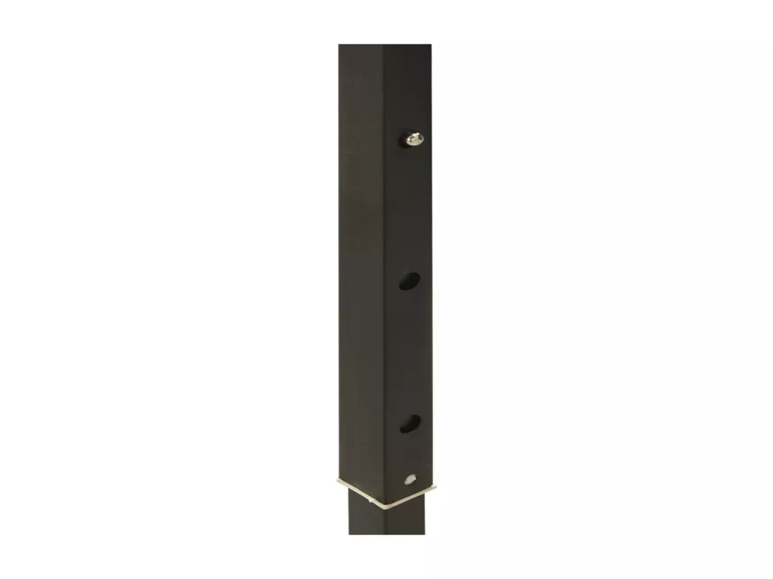 Tente de réception pliable avec parois Rouge 2x2 m