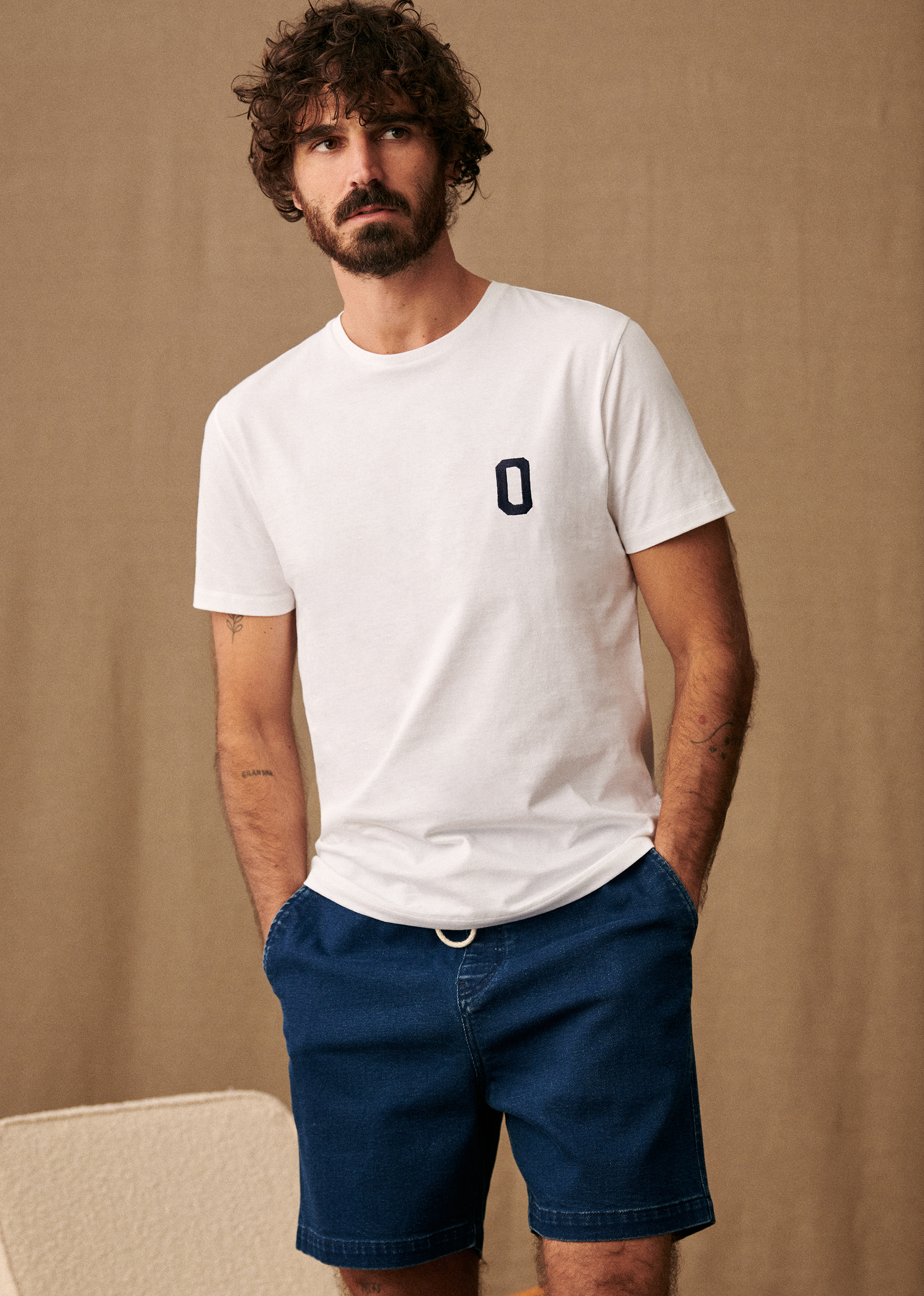 T-Shirt Oswald - Blanc - LES COMPOSANTES/DÉCOUVRIR 5906622