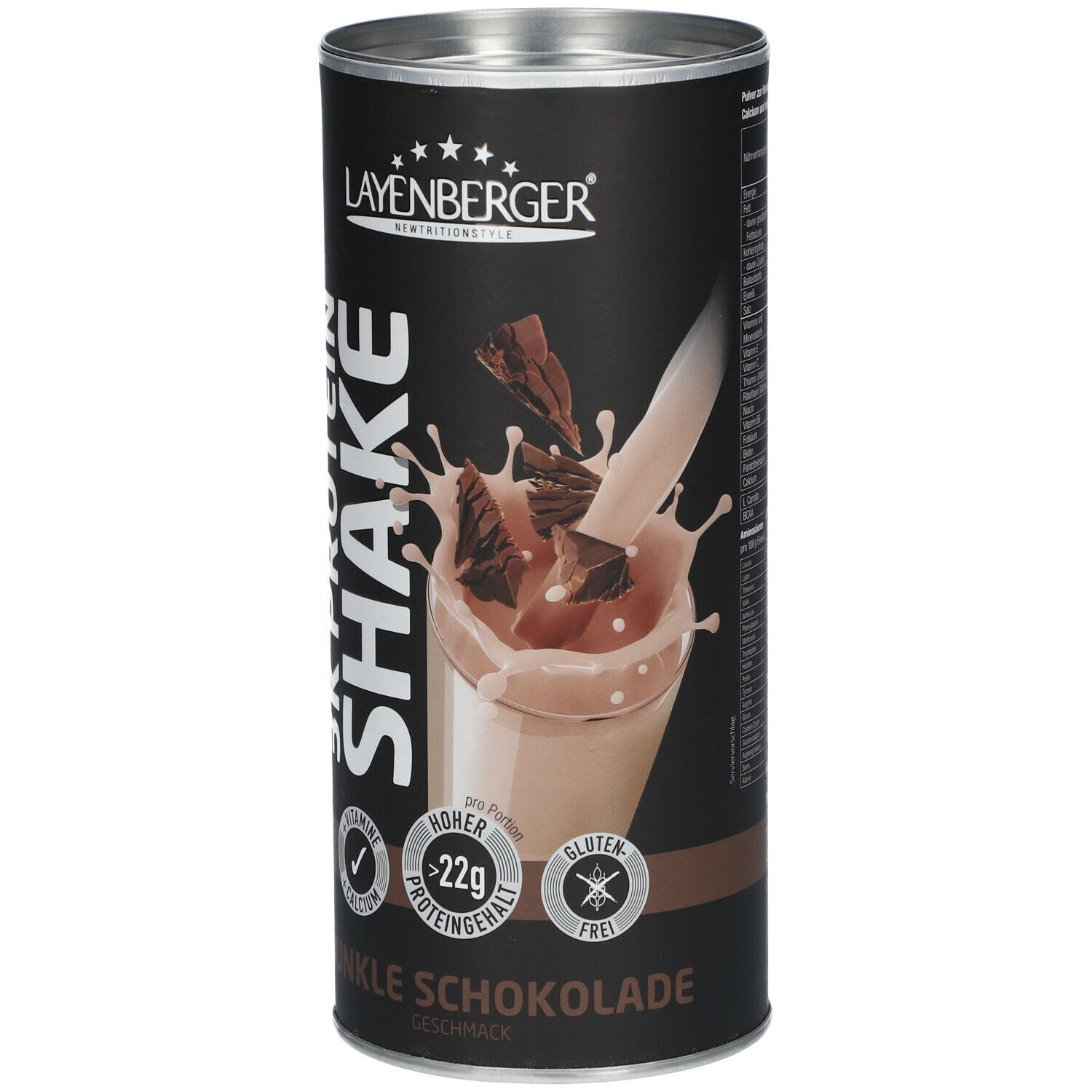 LAYENBERGER® 3K PROTEIN SHAKE Dunkle Schokolade