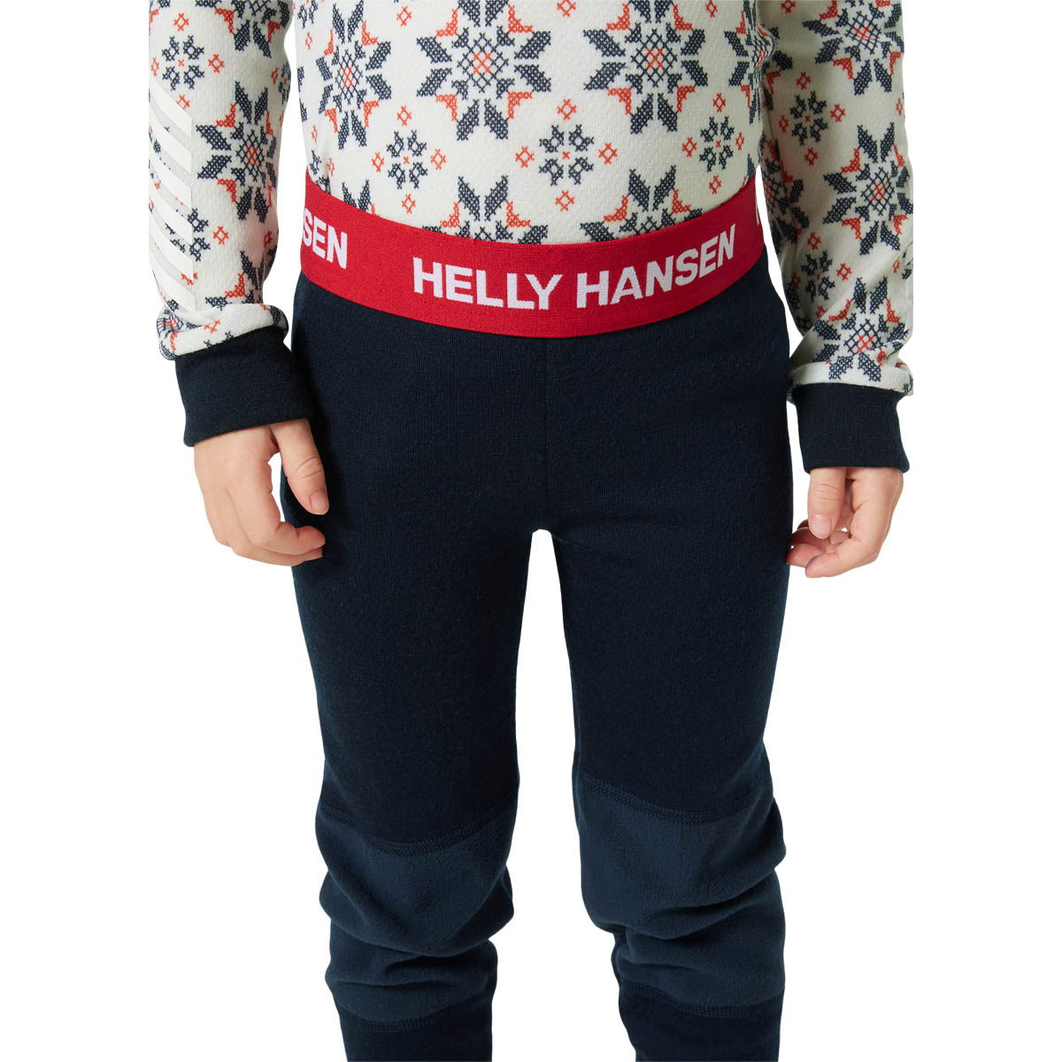 Helly Hansen Graphic Lifa K Merinould Skiundertøj Børn