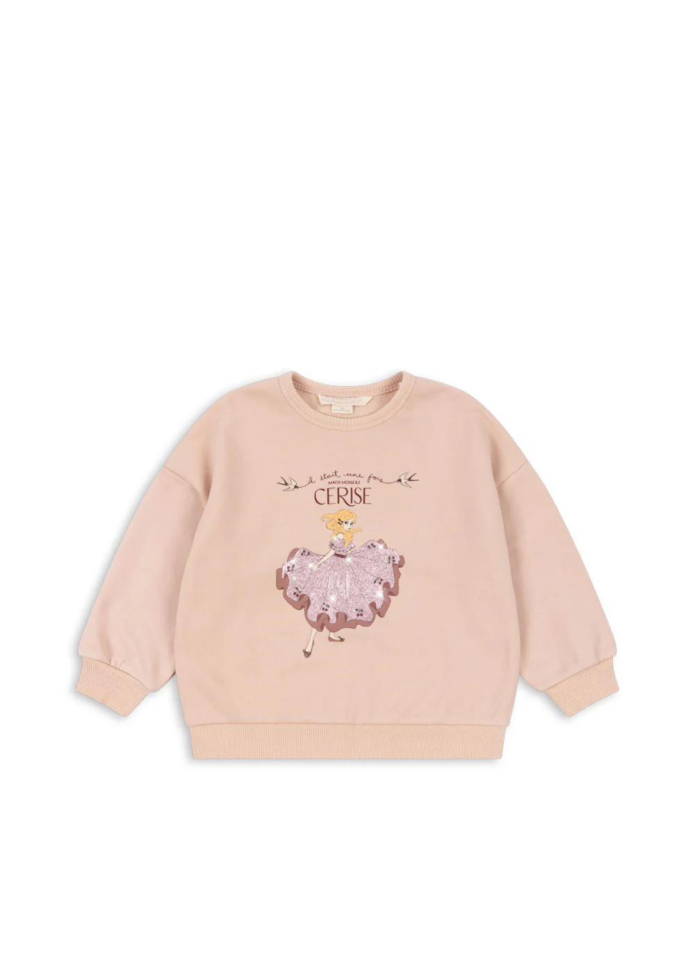 LOU SWEATSHIRT - CAMEO ROSE - 6M