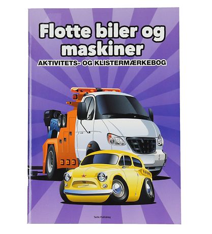 TACTIC Aktivitätsbuch m. Stickers - Schöne Autos und Maschinen