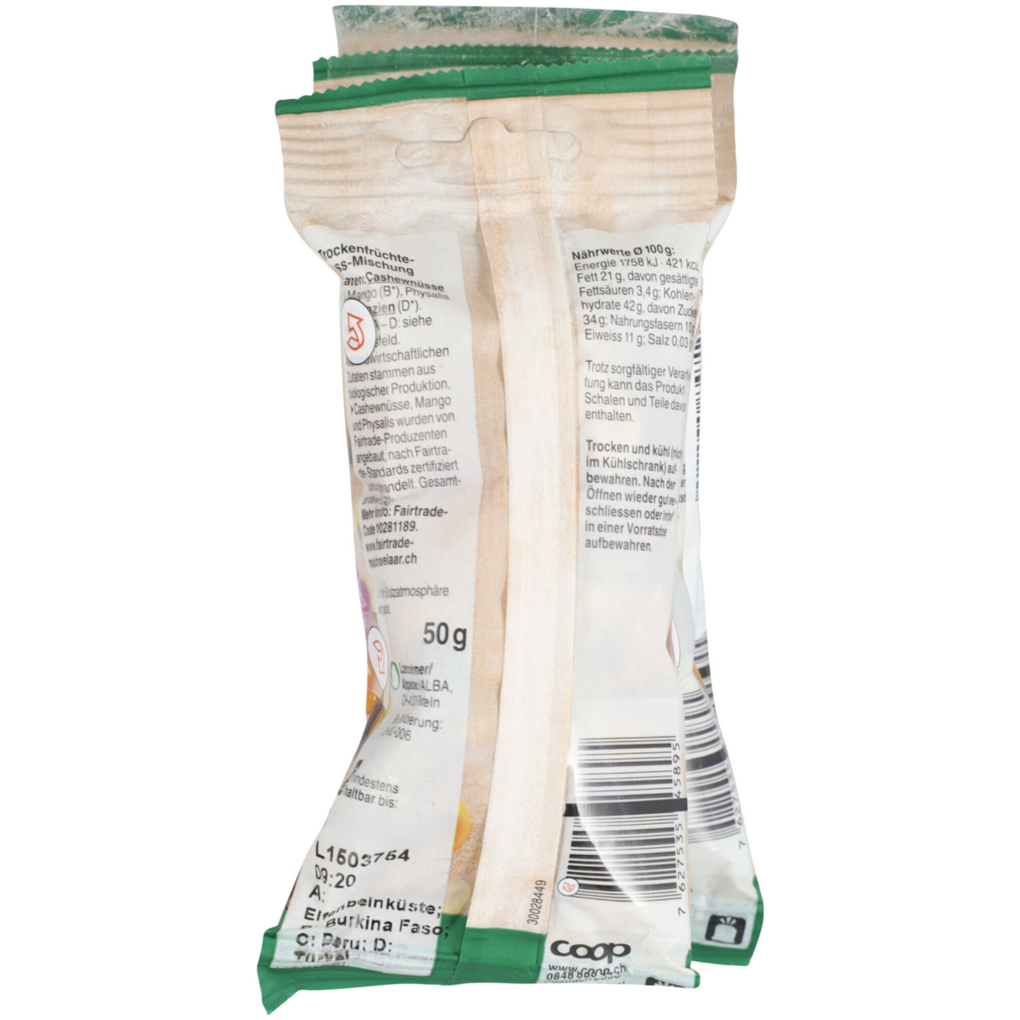 Naturaplan Bio Snackmix 3x50g