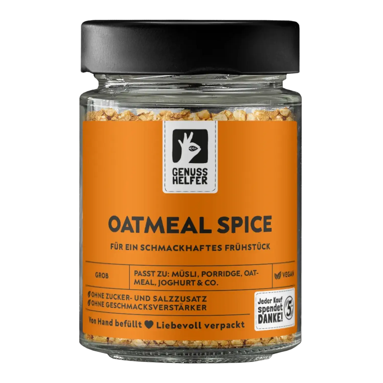 Oatmeal Spice, im Glas