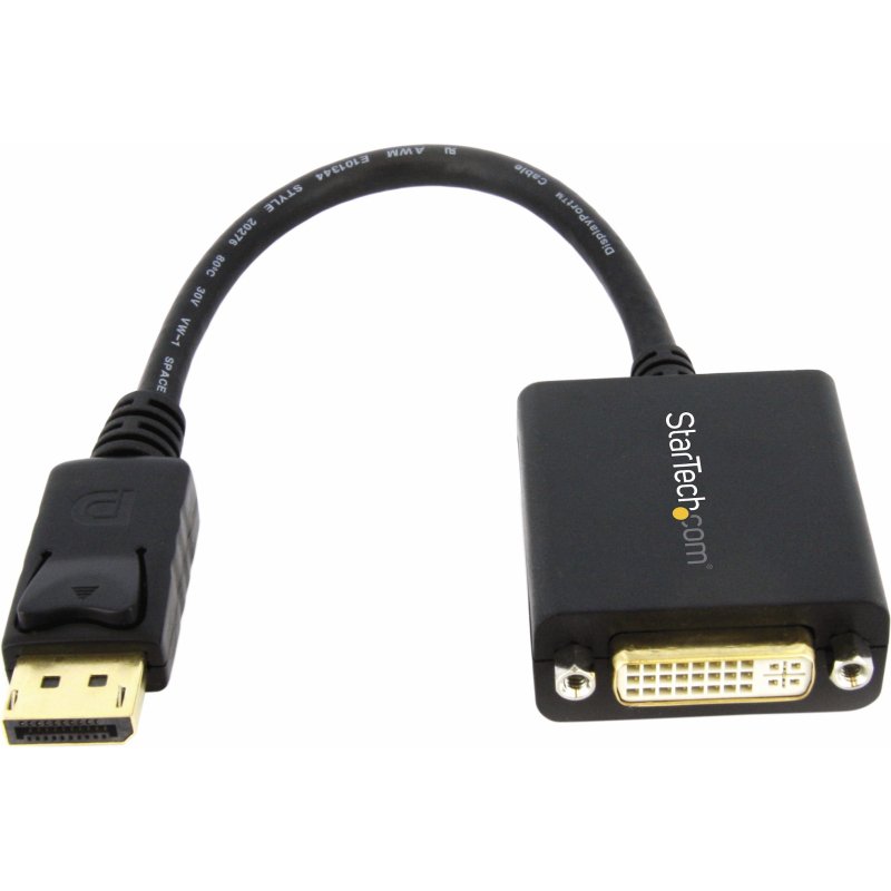 StarTech.com Adaptateur vidéo DisplayPort vers DVI - Convertisseur DP vers DVI-D - M/F - 1920x1200 / 1080p