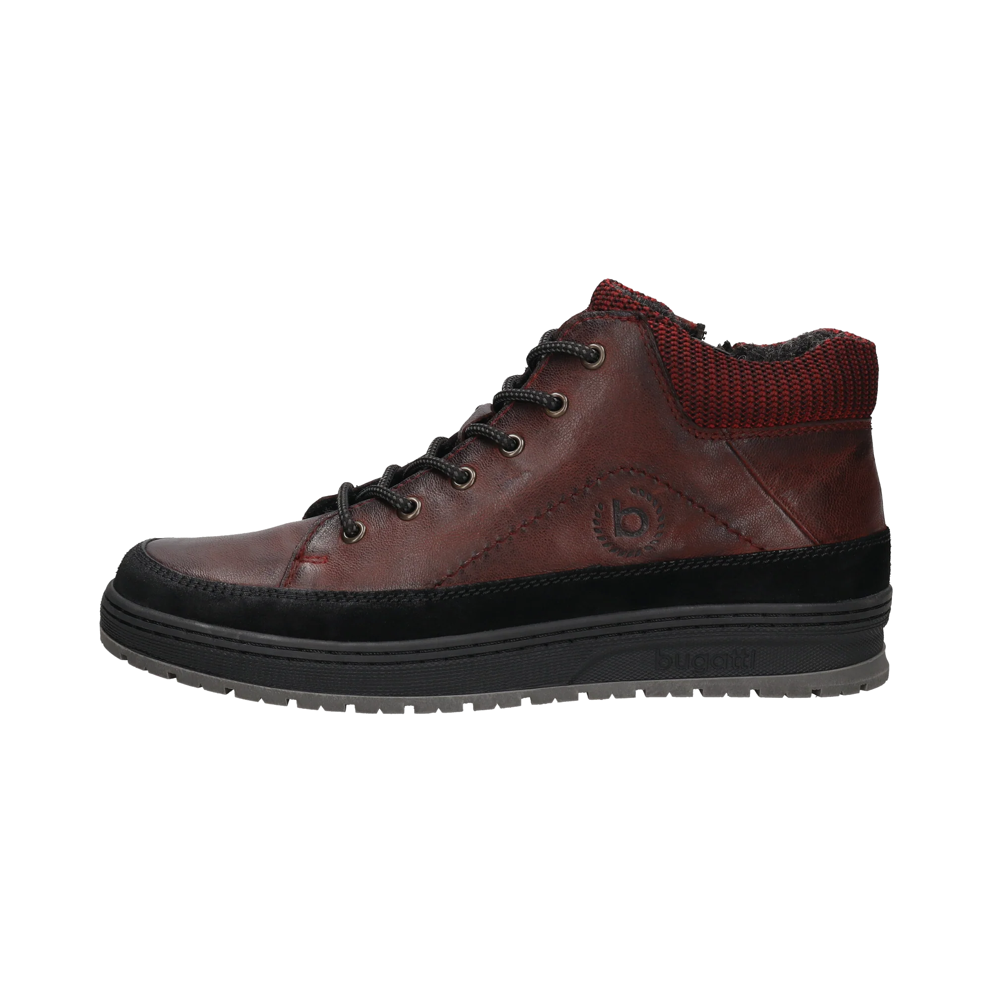 Stiefel dunkelrot