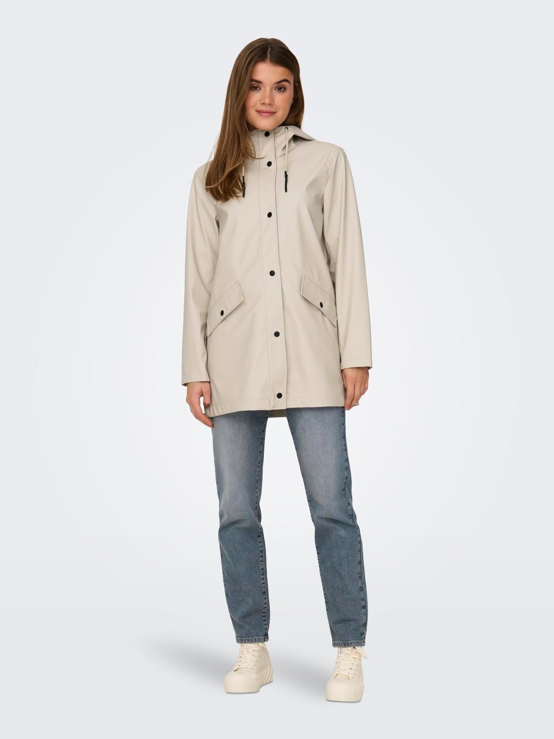 ONLELISA Regenmantel Silver Lining