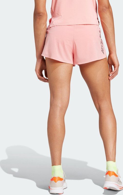 adidas Performance Adizero Running Split Short - Dames - Roze