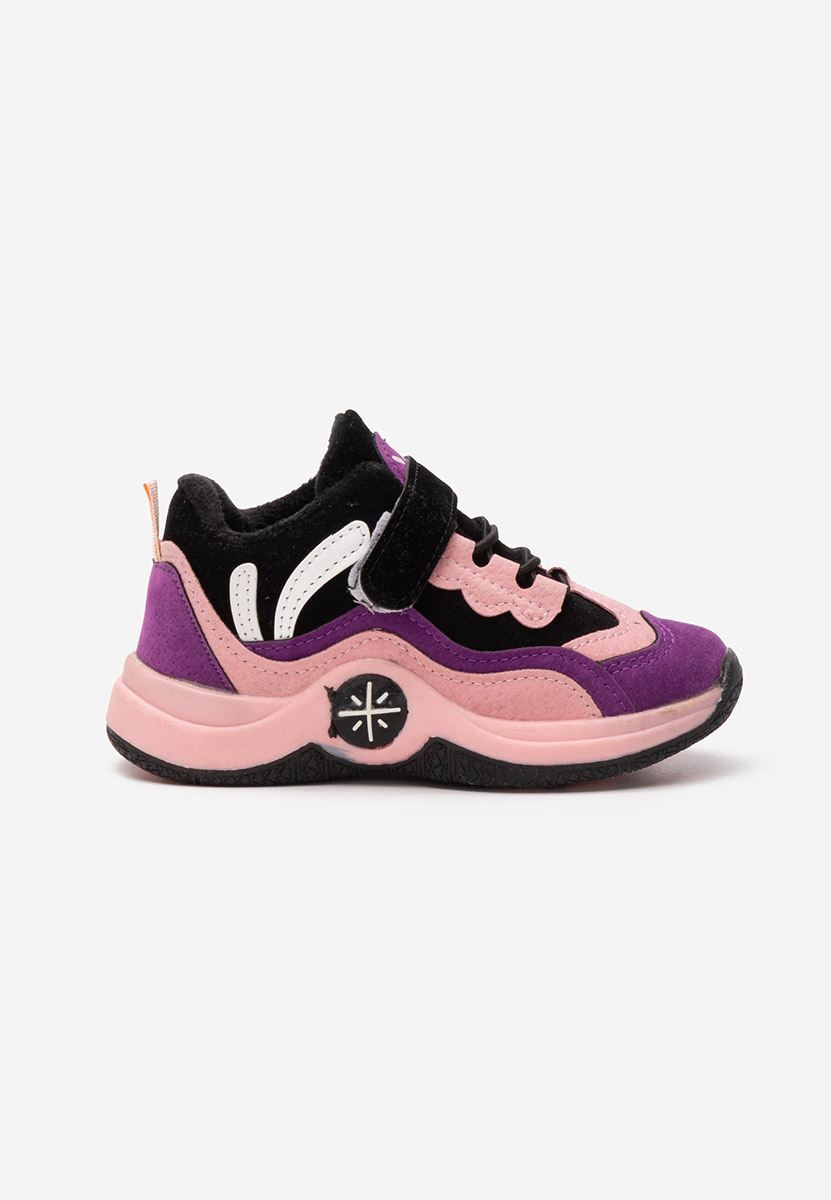 Baskets pour filles roses Nilsa