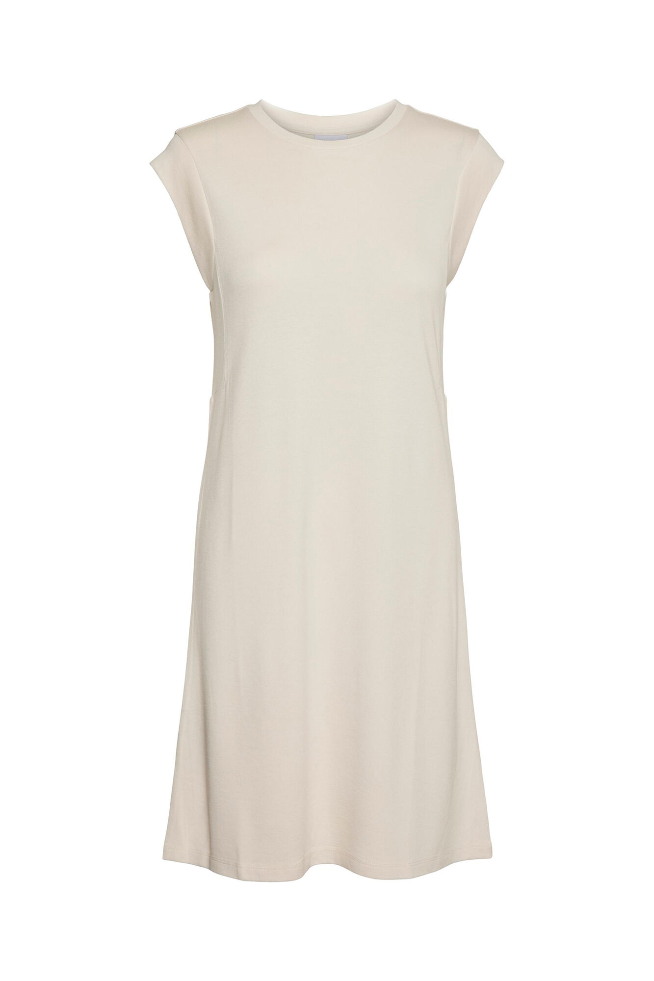 Vestido curto sem mangas - Cinza