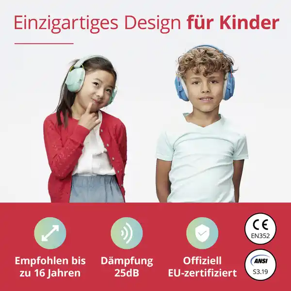 Muffy Kids Ohrenschutz Blau