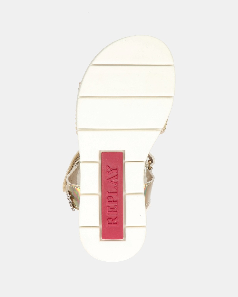 Replay Sandalen  - goud