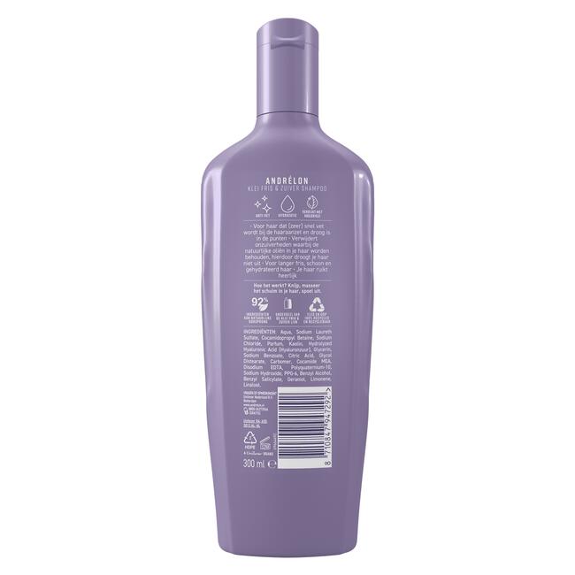 Andrélon Special Klei Fris & Zuiver Shampoo 300 ML