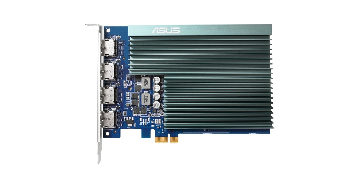 ASUSGeForce GT730-4H-SL-2GD5 grafische kaart  (4x HDMI)