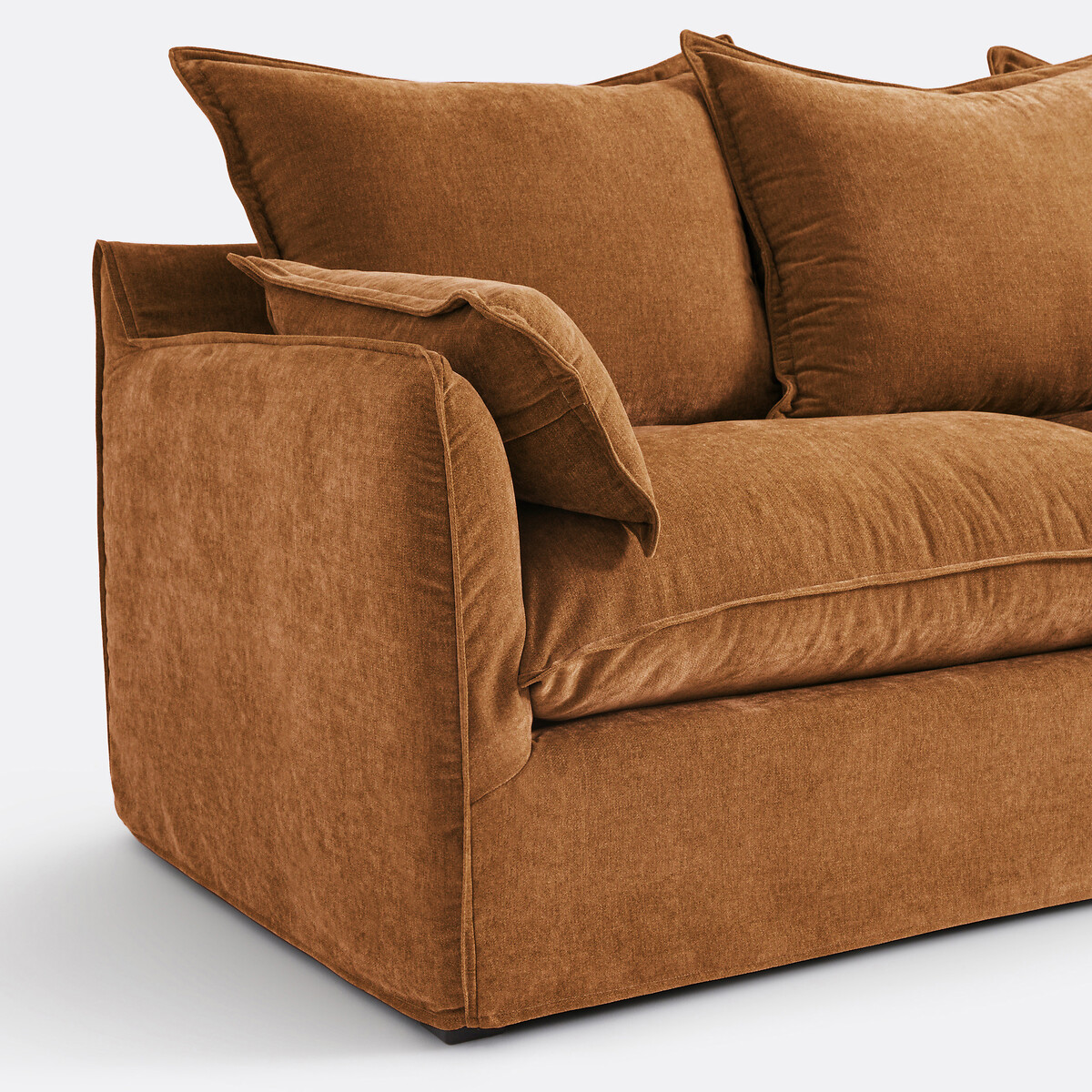 LA REDOUTE INTERIEURS<br>Sleapbank H14 cm, mistura de poliéster, Odna