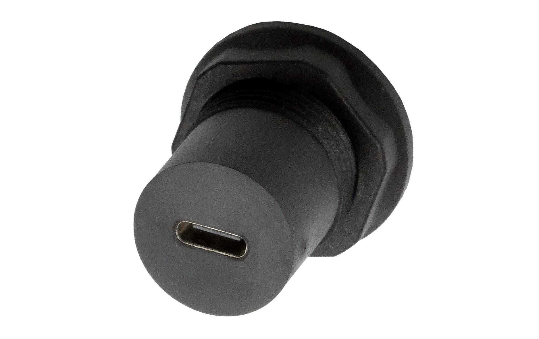 USB 3.1 Adapter USB-C Buchse - USB-C BuchseEinbau-Adapter USB-C Buchse zu Buchse, USB 3.2 Gen 1