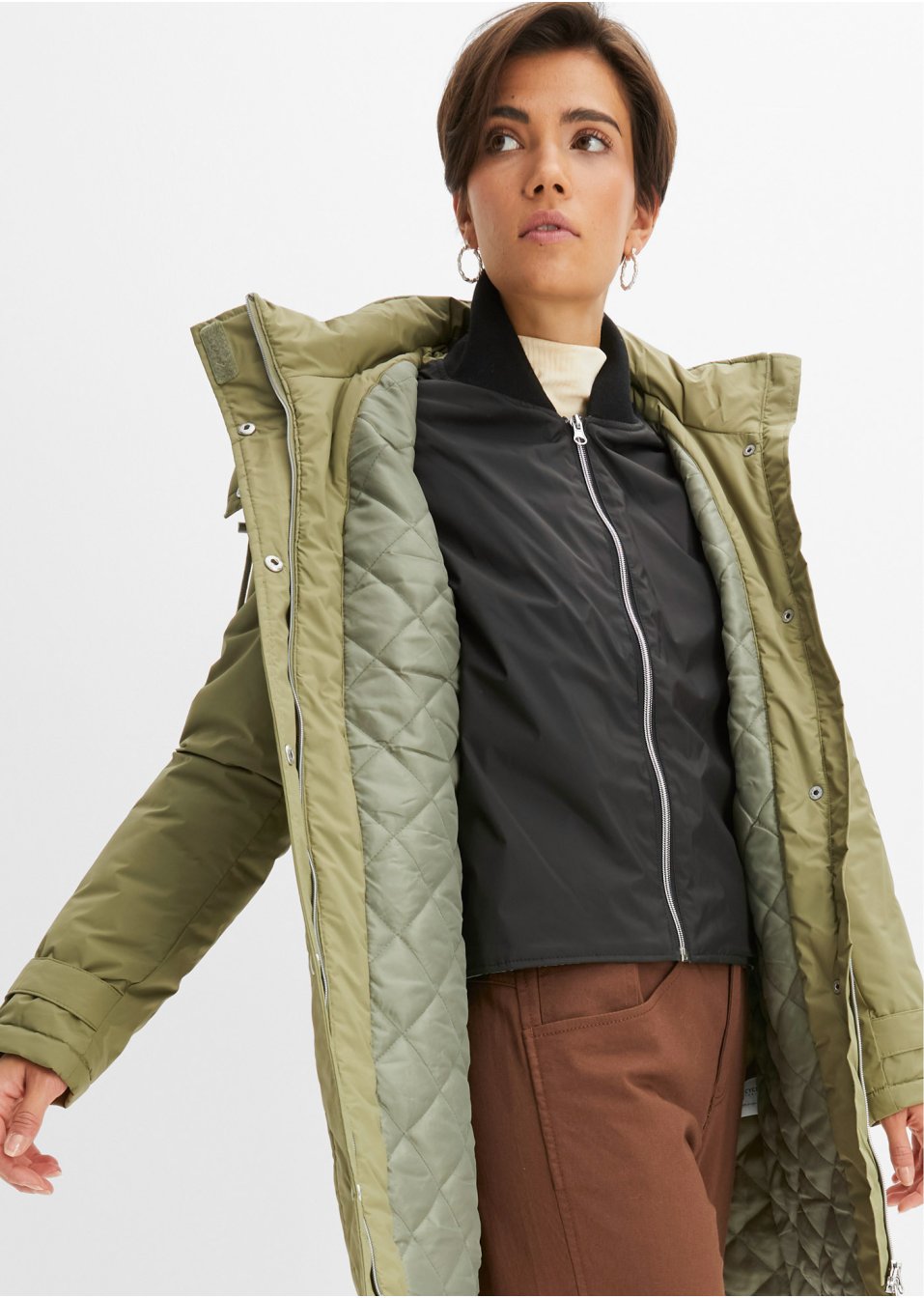 Parka doublée