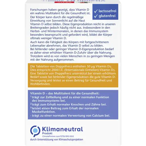 Vitamin D3 Mini-Tabletten