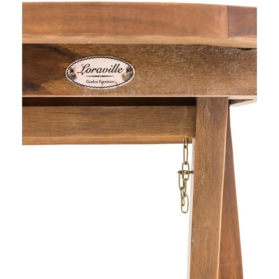 CLP Bijzettafel Moon natura Frame - Hout - bruin