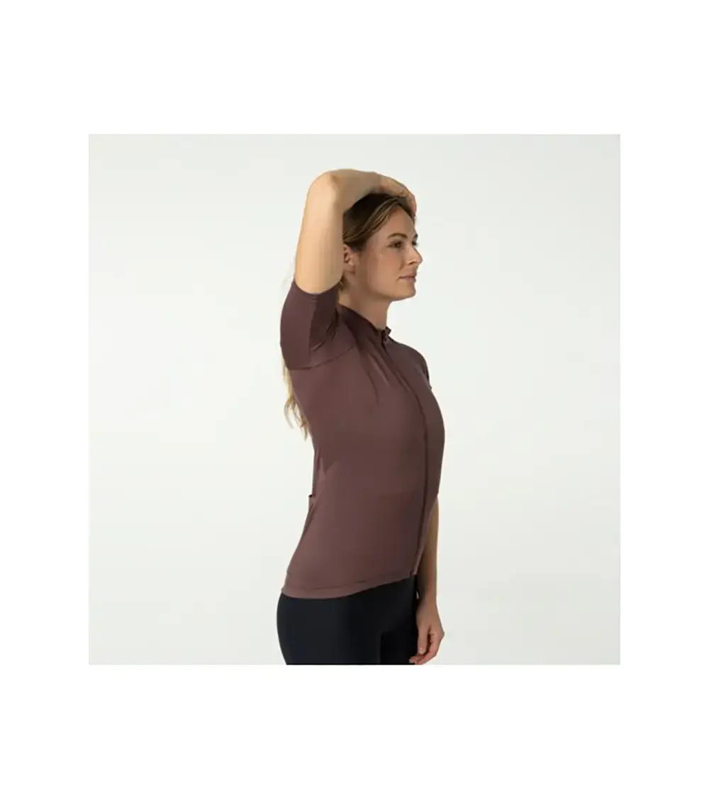 AGU Core Essential Fietsshirt Korte Mouwen Rood Dames