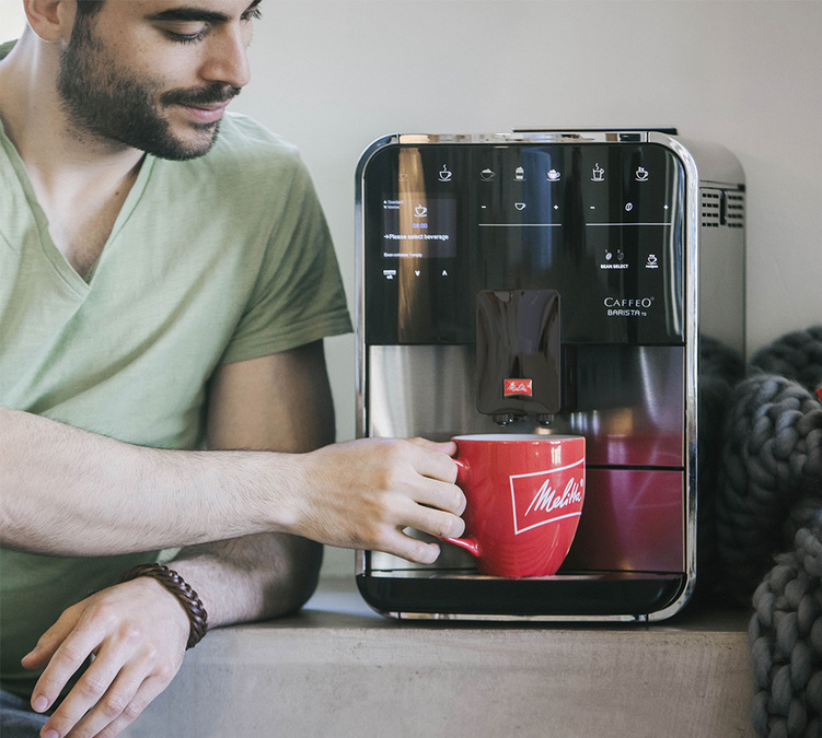 Melitta Barista T Smart Connectée Argent (sans réservoir lait) F831-101 Coloris:Argent