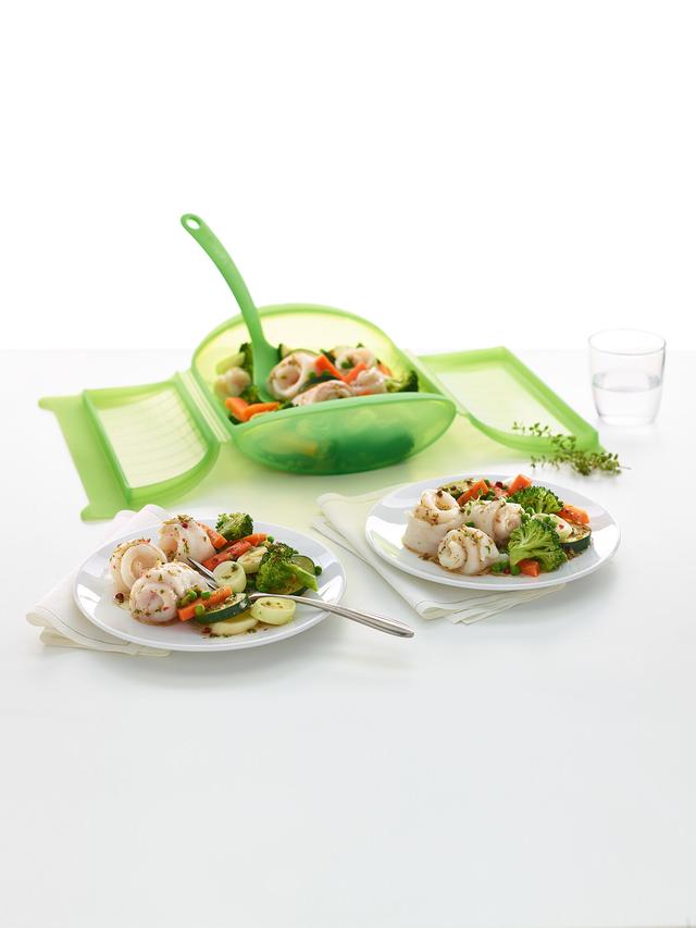 Dampfbox Platin-Silikon, antihaft, 1,4 L
