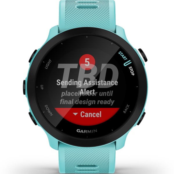 Montre cardio GPS GARMIN FORERUNNER 55 AQUA