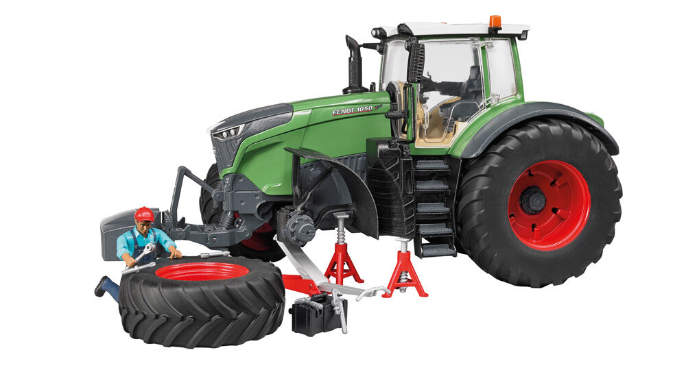 Bruder Fendt 1050 Vario met monteur en accessoires  1:16 - Tractoren
