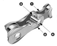 PC870 Kette 78fach, für E-Bikes  silber  8-fach