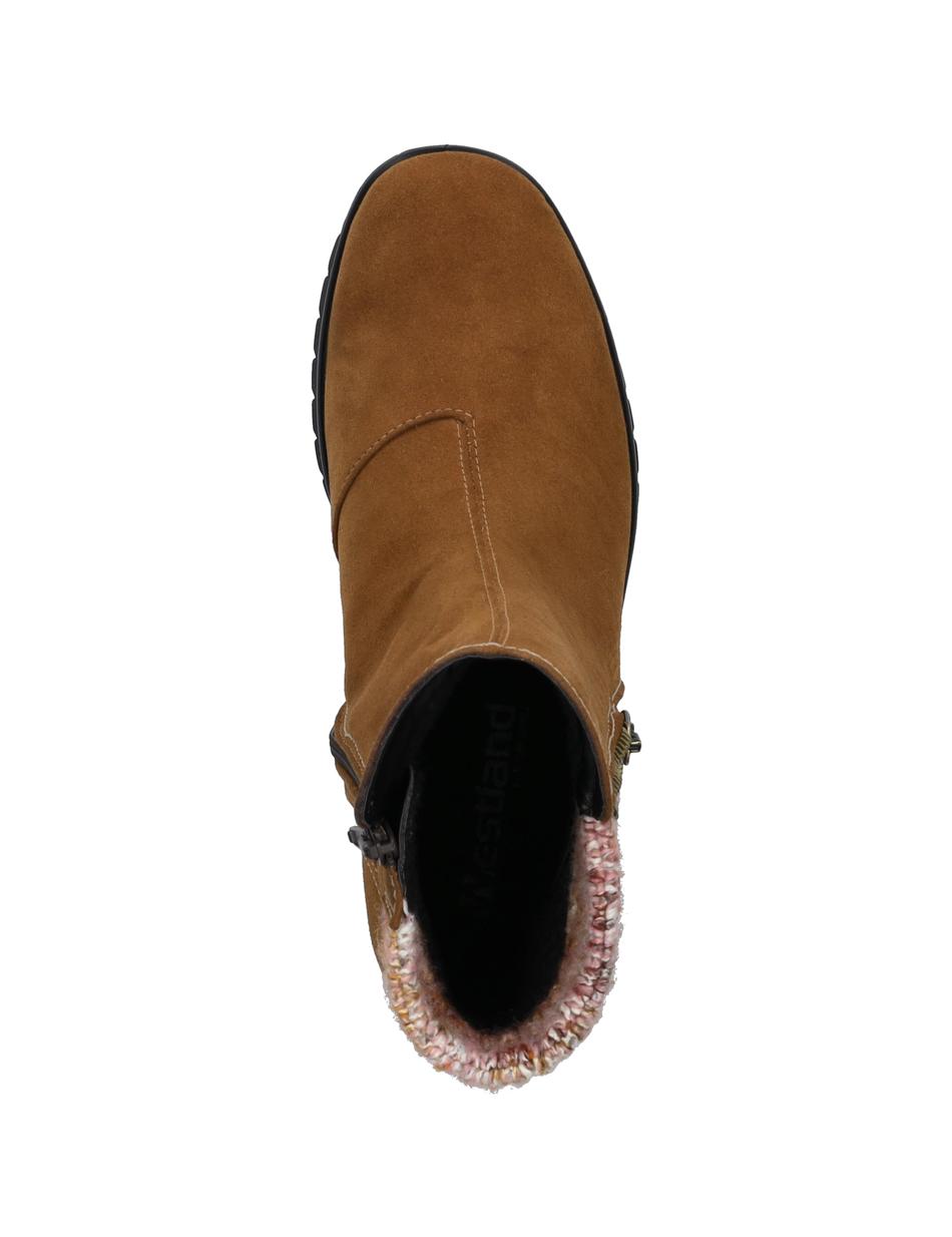 Stiefelette Calais 90, camel-kombi