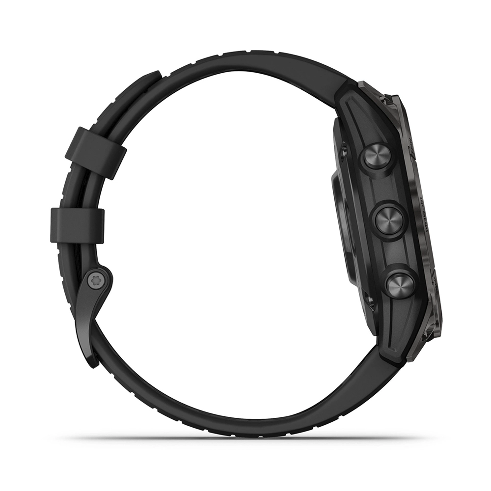 Garmin fenix 7 Pro Sapphire Solar Edition Smartwatch Schwarz/Carbongrau 47mm