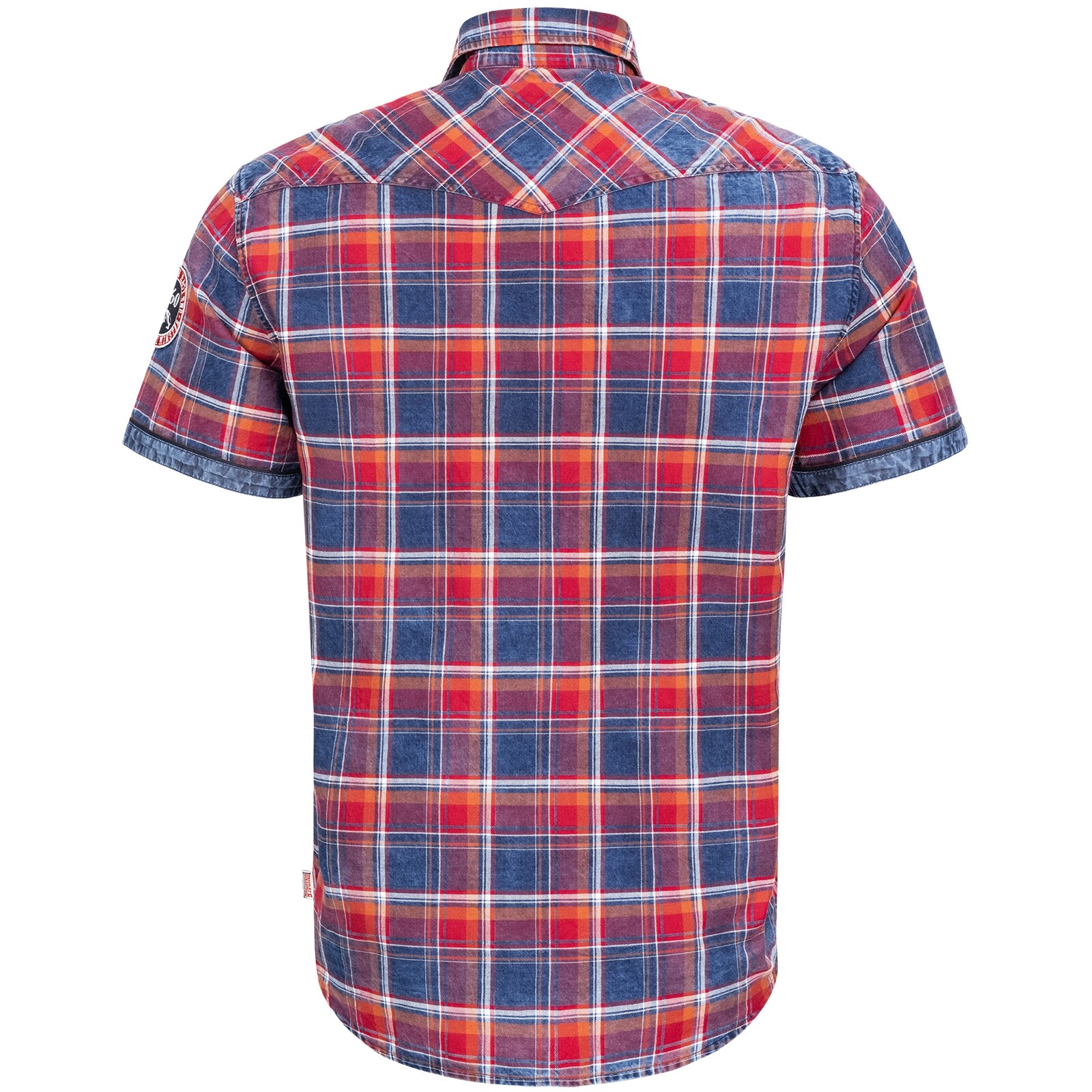 Lonsdale Herren Kurzarmhemd schmale Passform BOXGROVE