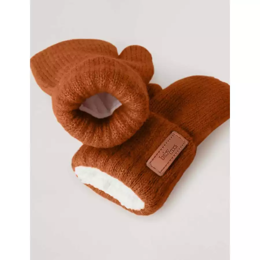 BabyMocs Handschuhe Vegan rot