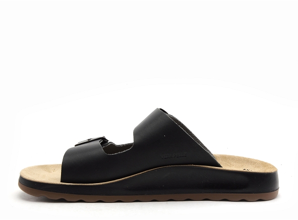 Flyflot mules et sabots homme fifou 29683 noir