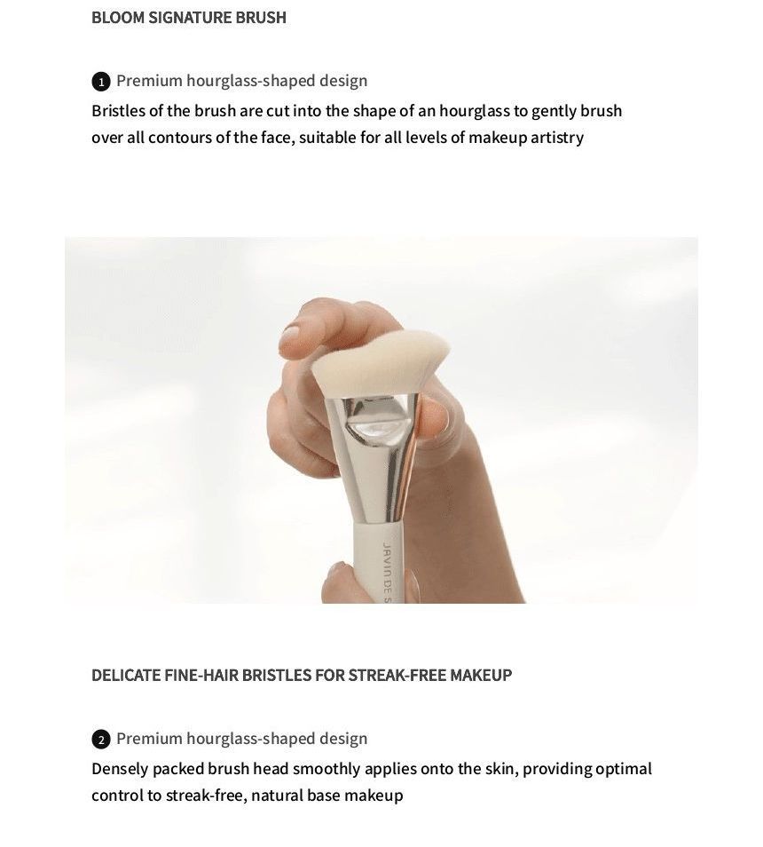 JAVIN DE SEOUL - Bloom Foundation Brush Mini