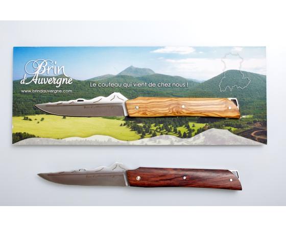 Brin d'Auvergne - Poche - Buis Couteau de poche auvergnat