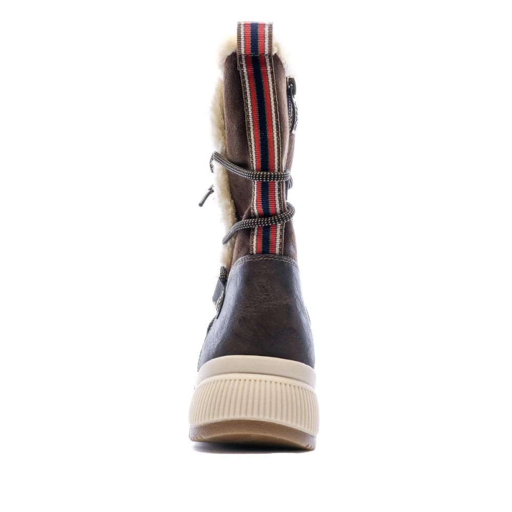 Relife Boots Après-Ski Femme Marron Relife Jobasky