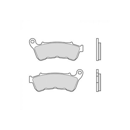 Plaquettes de freins Brembo Sinter Métal Fritté avant