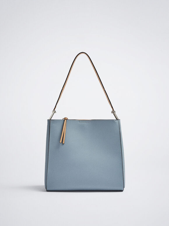Bolsa de ombro para uso diário - Azul