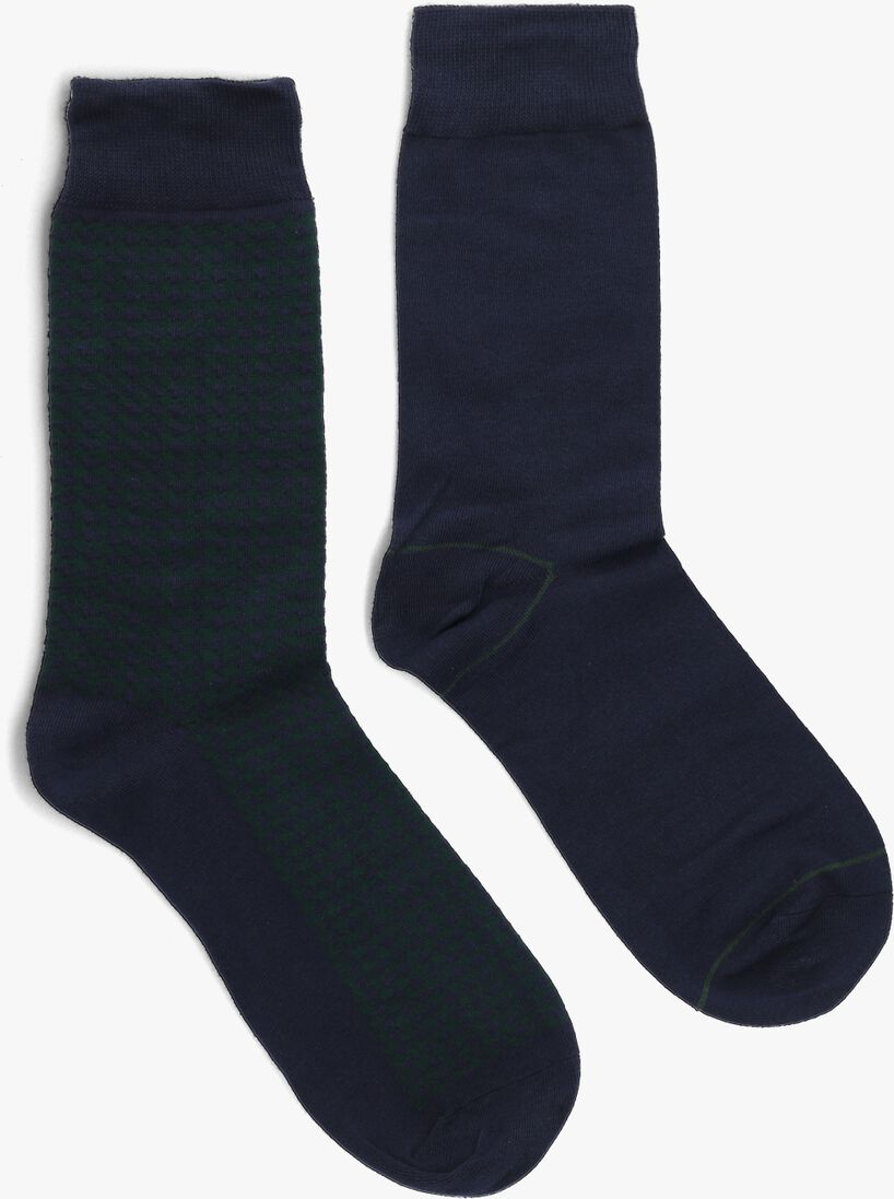 MARCMARCS blauwe marcmarcs sokken anton cotton 2-pack