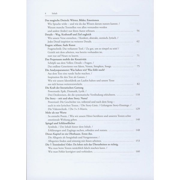 Schott Songtexte Schreiben
