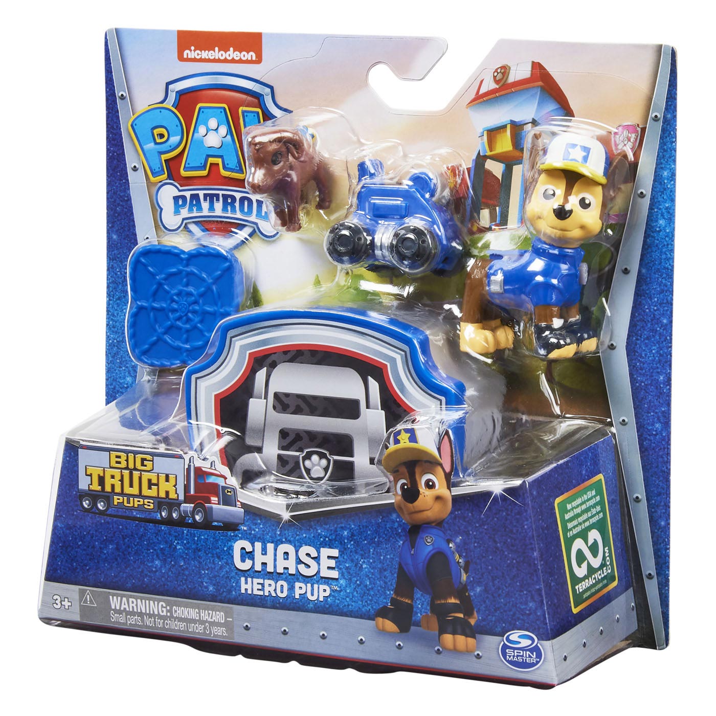 PAW Patrol Big Truck Pups - Chase Speelfiguur