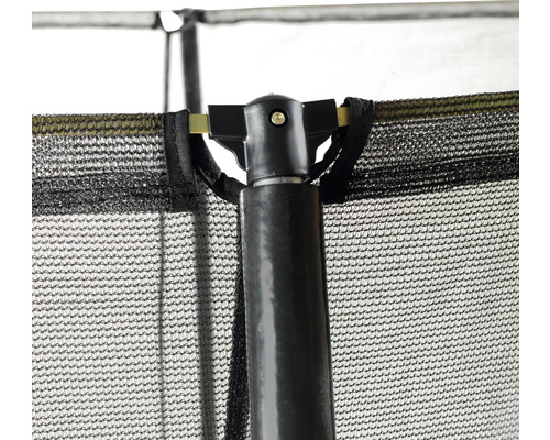 EXIT Silhouette Ground trampoline met veiligheidsnet Ø 244 cm lime