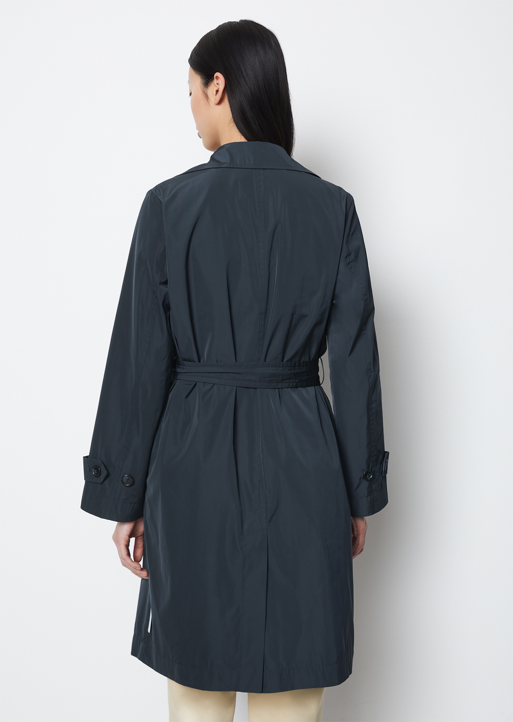 Trenchcoat regularmit wasserabweisender Oberfläche