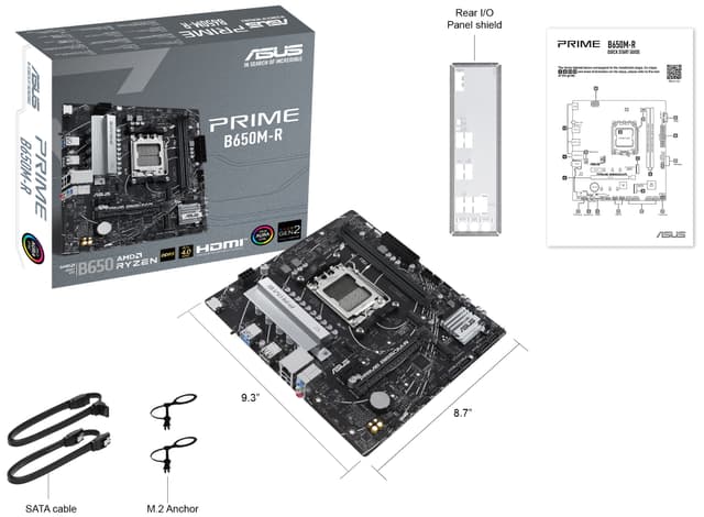 ASUS PRIME B650M-R bundkort